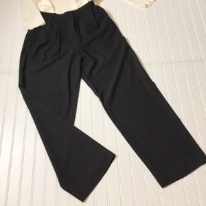 Ann Taylor Pants Black/Off White SZ 12